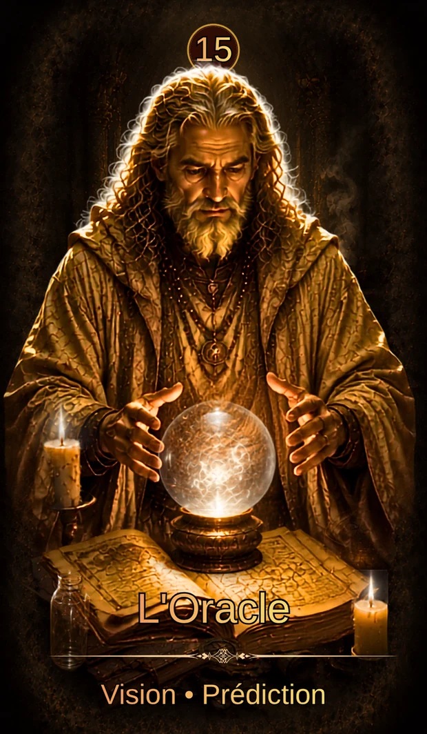 L’Oracle, carte de L’Oracle des Guides de l’Invisible